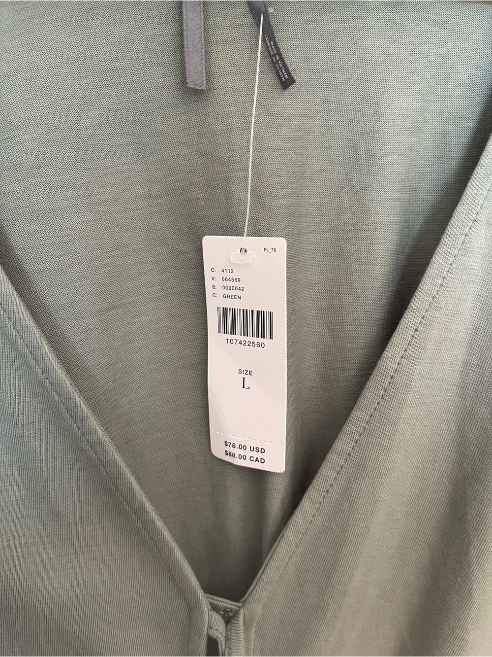NWT Anthropologie Tie Waisted Tie Front Peplum Top - Picture 6 of 6